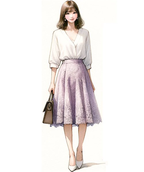 ナチュラル服を大人可愛く着こなすポイントと服の選び方