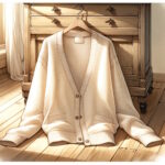 シンプルなカーディガンをおしゃれに着る・40代大人の女性が素敵に見える着こなし方法