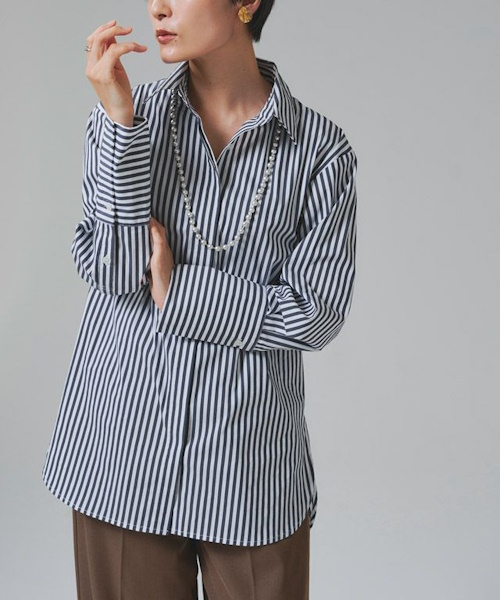 #今日のコーデ　11月後半、晩秋のフレンチカジュアルを取り入れた通勤コーデ