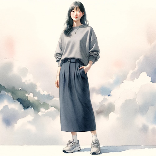 大人が魅せるスニーカーコーデ16選・春夏秋冬のおしゃれなコーデをご紹介!