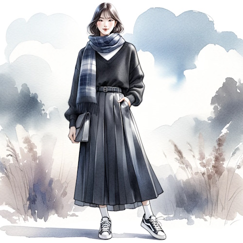 大人が魅せるスニーカーコーデ16選・春夏秋冬のおしゃれなコーデをご紹介!