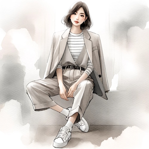 大人が魅せるスニーカーコーデ16選・春夏秋冬のおしゃれなコーデをご紹介！