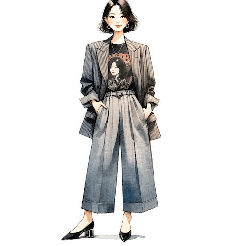 ミックス＆マッチとは？ファッションの特徴とコーディネート例