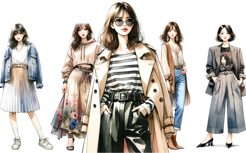 ミックス＆マッチとは？ファッションの特徴とコーディネート例