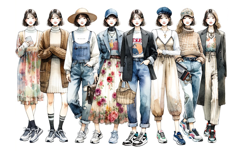 ミックス＆マッチとは？ファッションの特徴とコーディネート例