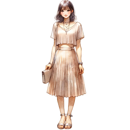 レトロ&モダンを取り入れた大人可愛い2024年春夏コーディネート10選