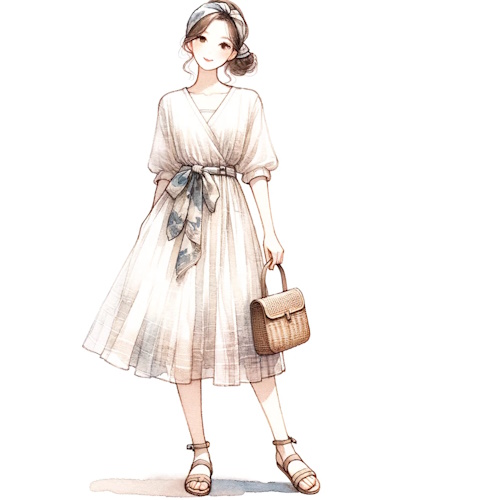 レトロ&モダンを取り入れた大人可愛い2024年春夏コーディネート10選