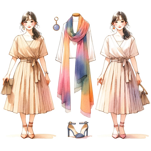 レトロ&モダンを取り入れた大人可愛い2024年春夏コーディネート10選