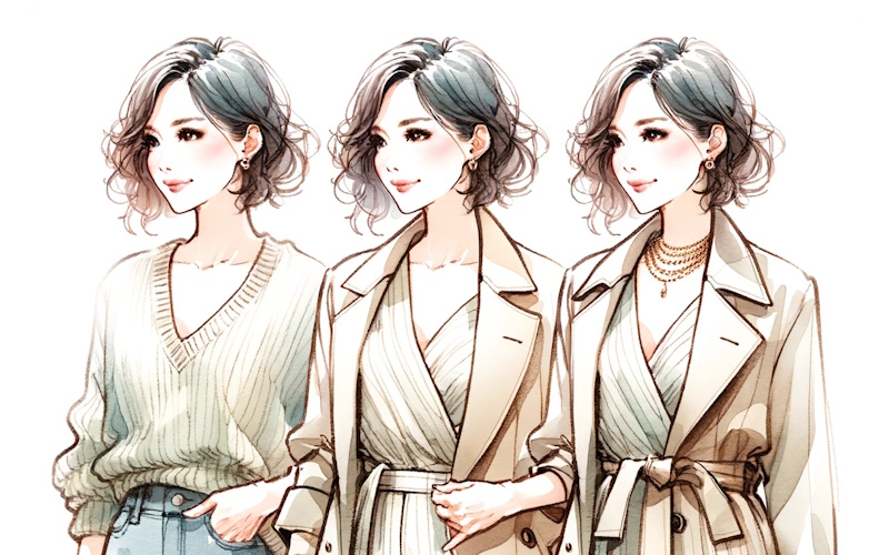 40代アラフォー女性のための基本的なファッションルールとは？