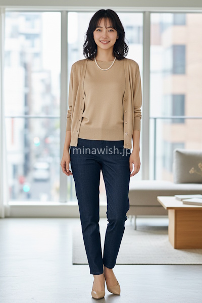 40代からのデニムコーデは上品に。似合わない原因と選び方、きれいめな着こなし方