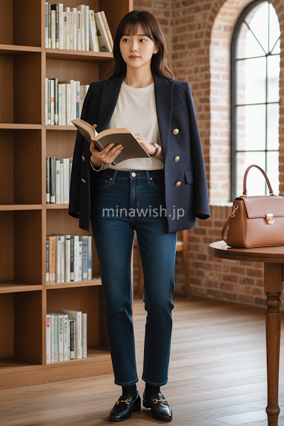 40代からのデニムコーデは上品に。似合わない原因と選び方、きれいめな着こなし方