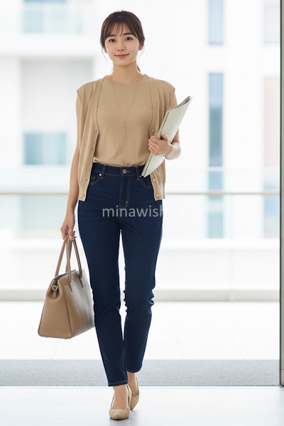 40代からのデニムコーデは上品に。似合わない原因と選び方、きれいめな着こなし方