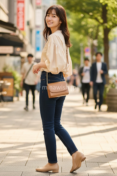 40代からのデニムコーデは上品に。似合わない原因と選び方、きれいめな着こなし方