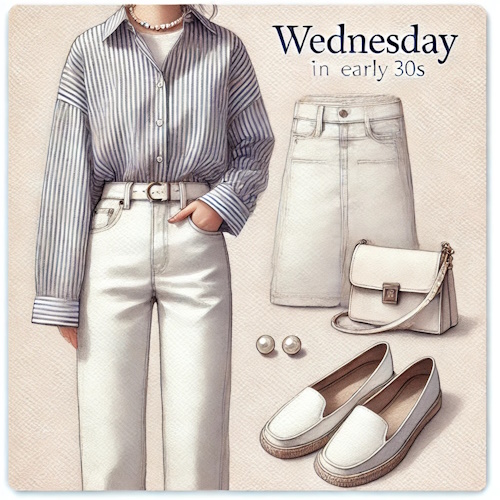 #365日プチプラコーデ 気温30℃超え…30代~40代女性の夏の着こなしは?