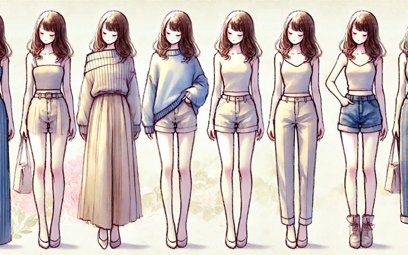 下半身デブが悩み…短足女子がカバーコーデできるおすすめアイテム18選