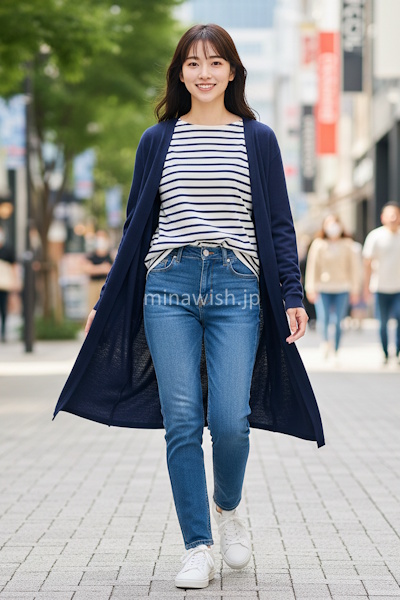 40代からのデニムコーデは上品に。似合わない原因と選び方、きれいめな着こなし方