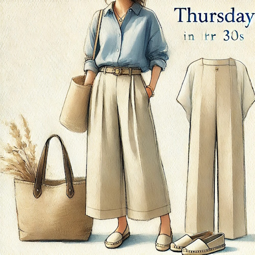 #365日プチプラコーデ 気温30℃超え…30代~40代女性の夏の着こなしは?