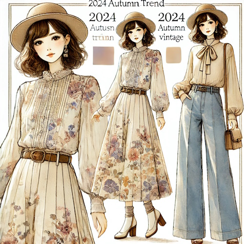 2024年秋のトレンドファッションの傾向は?覚えておきたいキーワード20選まとめ