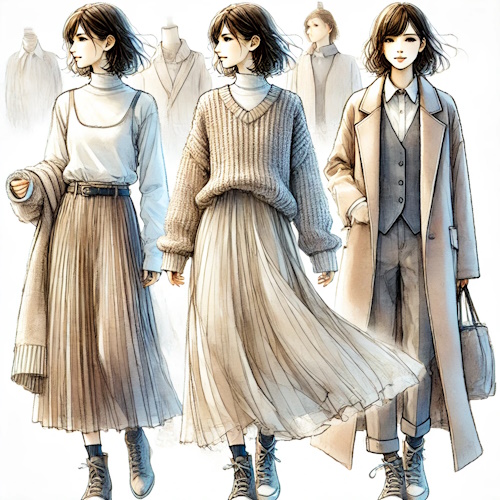 2024年秋のトレンドファッションの傾向は?覚えておきたいキーワード20選まとめ