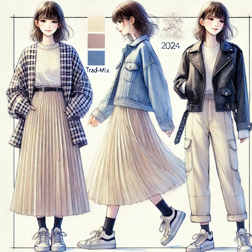 2024年秋のトレンドファッションの傾向は?覚えておきたいキーワード20選まとめ