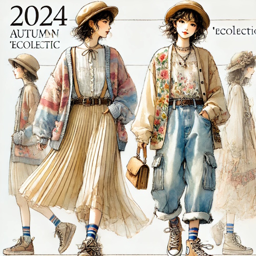 2024年秋のトレンドファッションの傾向は?覚えておきたいキーワード20選まとめ