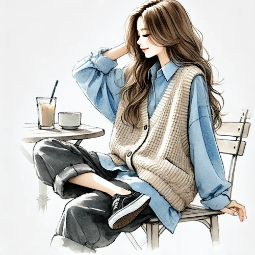 シンプルファッションの重ね着術・大人が素敵にレイヤードするには?