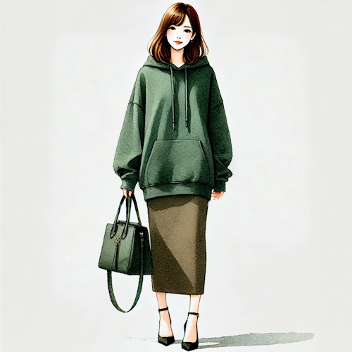 子供っぽい?カジュアルなパーカーを大人の女性らしく使う方法まとめ