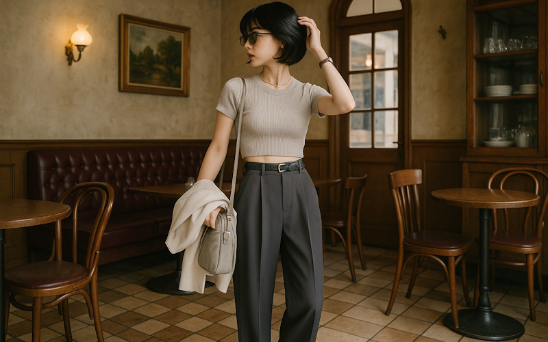 小柄女性必見！身長が高く見えるアイテムとコーディネート例まとめ