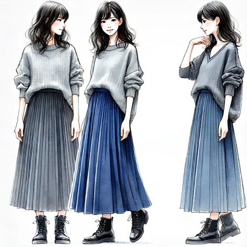 40代アラフォー世代の女性がもっと自分らしくファッションを楽しむためのコーディネートのポイントまとめ!