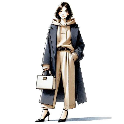 子供っぽい?カジュアルなパーカーを大人の女性らしく使う方法まとめ