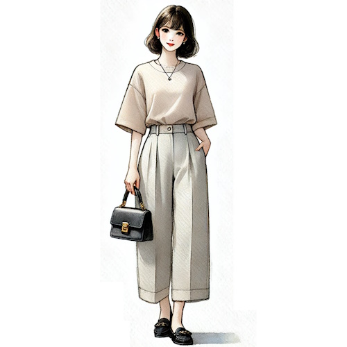 シンプルな30代ファッション・ベーシックなコーディネートまとめ