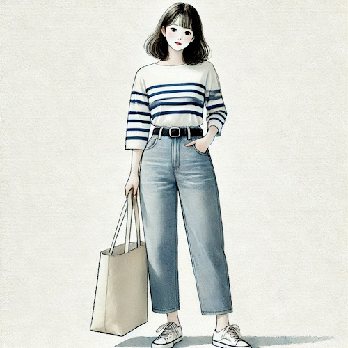 シンプルな30代ファッション・ベーシックなコーディネートまとめ