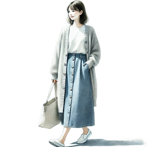 シンプルな30代ファッション・ベーシックなコーディネートまとめ