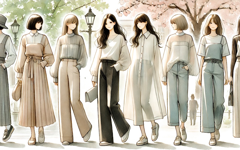 シンプルな30代ファッション・ベーシックなコーディネートまとめ