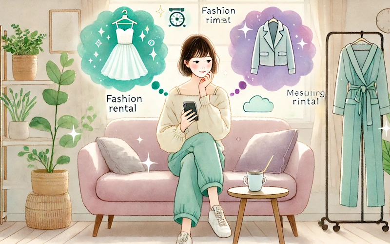 ファッションレンタルのメリット・デメリットまとめ！使ってわかる、向き・不向きとは？