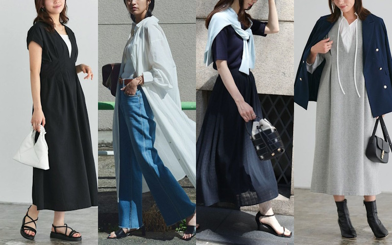 40代女性のワンピースコーディネート・シーン別着こなしまとめ