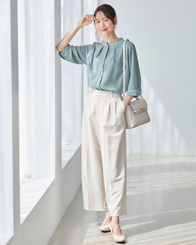 プチプラでも好印象!職場で浮かない“信頼感コーデ”の作り方