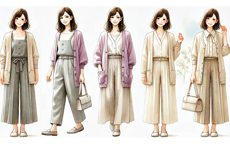 プチプラ服で作る“安心感＆親しみやすさ”の大人の着こなしテク