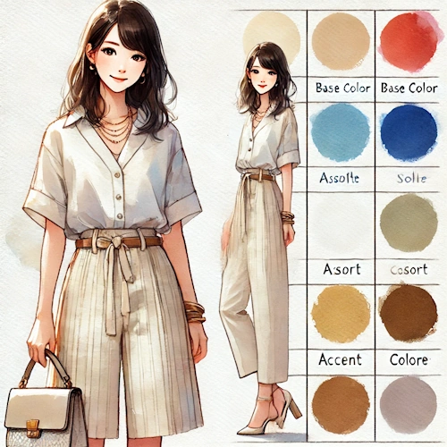 第一印象が決まる!色で魅せるプチプラコーデのコツとポイント