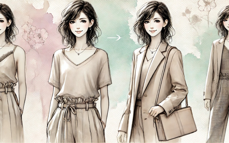 垢抜ける人はやっている！プチプラコーデに“抜け感”をプラスする法則