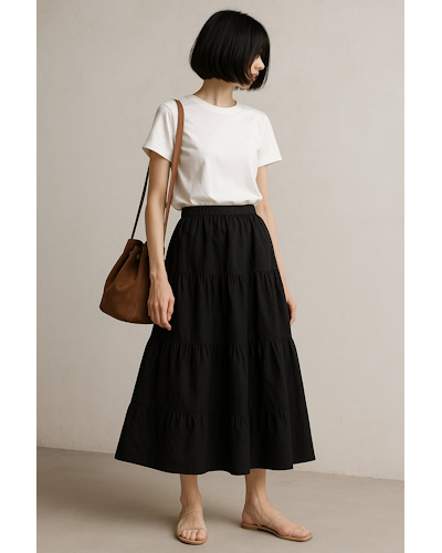 垢抜ける人はやっている！プチプラコーデに“抜け感”をプラスする法則