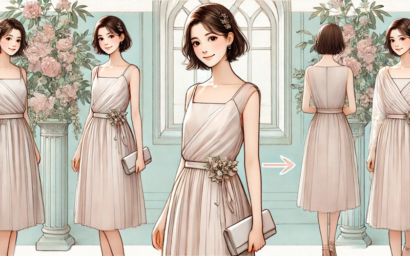40代女性が結婚式に着ていく服を選ぶポイントや着こなしのコツ、NGポイントまとめ