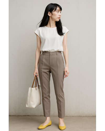 40代女性・夏のきれいめカジュアルのプチプラコーデ1週間スタイル