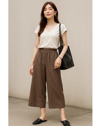 40代女性の夏ファッション・コーディネート