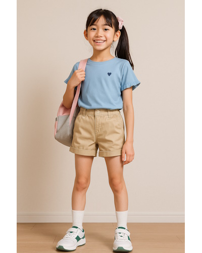 【2025年最新】小学生女子の夏ファッション・トレンドコーディネートスタイルまとめ