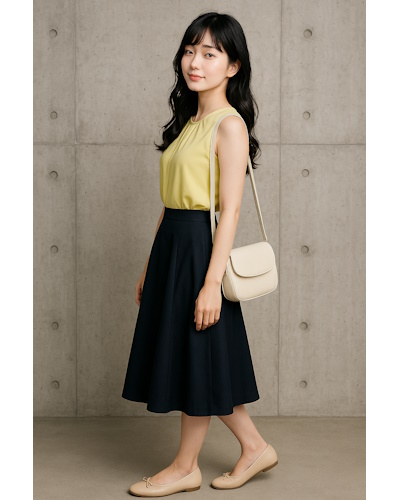 プチプラでもきちんと見え。40代の7月を彩る夏の高見え30日コーディネート