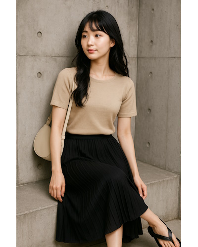 プチプラでもきちんと見え。40代の7月を彩る夏の高見え30日コーディネート