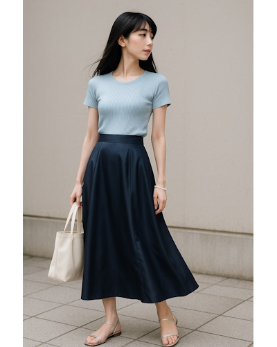 40代女性・夏のきれいめカジュアルのプチプラコーデ1週間スタイル