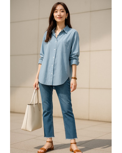 40代女性の夏ファッション・コーディネート