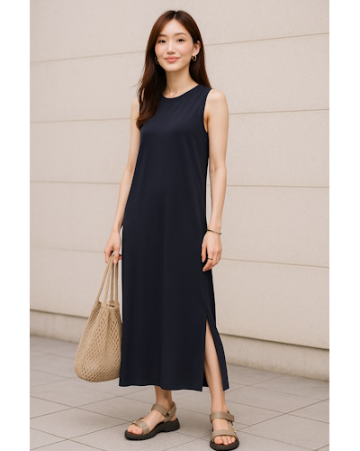 40代女性の夏ファッション・コーディネート